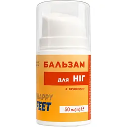 Бальзам для ніг Happy Feet Від мозолів та натоптишів із сечовиною 50 мл