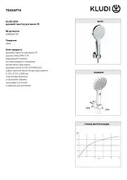 Душовий гарнітур Kludi Dive 1S 6985005-00 - мініатюра 3