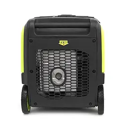 Генератор інверторний БЕНЗИНОВИЙ GENPOWER GBG 60IES 4.8kW (6kVA), однофазний, 230V, 50Hz, DC12V. об'єм 15.0л. витрата 0,374Lt/kWt.стартер (без АКБ), 465*445*505mm. 30кг. - мініатюра 3