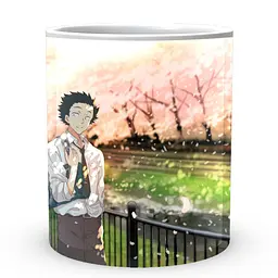 Кухоль GeekLand Silent Voice Форма голосу Нішимиія Ішида SV 02.05 330 мл білий - мініатюра 2