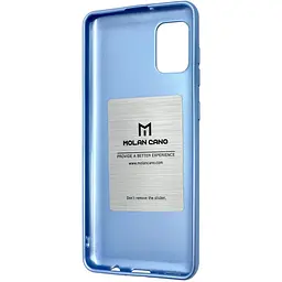 Чохол-накладка Molan Cano Silicone Jelly Case для Samsung A31 / A315 (2020) (blue) - мініатюра 2