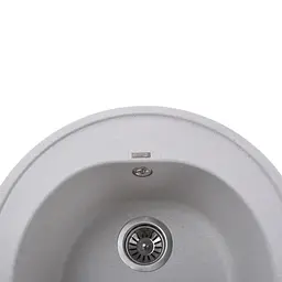 Гранітна мийка Globus Lux Martin перлина 510мм 000022411, Сірий - мініатюра 5