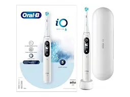 Електрична зубна щітка ORAL-B IO 6 Series White (80351696) - мініатюра 2