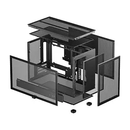 Корпус для ПК Deepcool CH260 Black (R-CH260-BKNGM0-G-1) - мініатюра 2