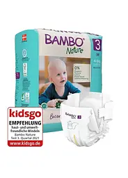 Еко Підгузники Bambo Nature Midi 3 (4-8 кг), 28 шт. Bambo Nature (19253)