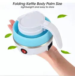 Електрочайник Silicon Kettle силіконовий складний електрочайник маленький електрочайник портативний чайник - мініатюра 8