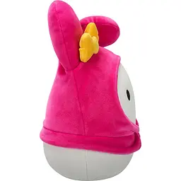 М'яка іграшка Squishmallows Hello Kitty Хелоу Кітті в образі Моя Мелоді 20 см (SQSN00390) - мініатюра 4