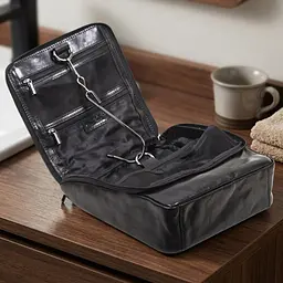 Чоловіча косметичка Tony Perotti Italico 8220 nero (90568) Чорна - мініатюра 4