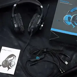 Навушники Onikuma Gaming with LED K1 Pro чорні - мініатюра 10