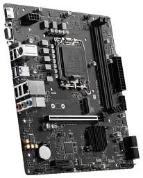 Мат.плата LGA1700, MSI PRO H610M-E DDR4, H610, 2xDDR4, Int.Video(CPU), 4xSATA3, 1xM.2, 1xPCI-E 16x 4.0, 1xPCI-E 1x 3.0, ALC897, RTL8111H, 4xUSB3.2/8xUSB2.0, VGA/HDMI, MicroATX - мініатюра 3