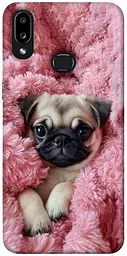 TPU чохол Demsky Мопс у ніжностях для Samsung Galaxy A10s