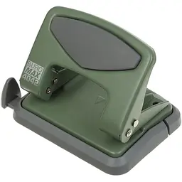 Діркопробивач Buromax Morandi Style Military металевий до 25 арк. зелений (BM.4042-04)