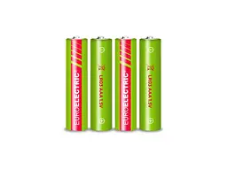 Батарейка лужна EUROELECTRIC LR03/AAA 4шт 1,5V blister - мініатюра 2