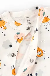 Сліп для немовлят з принтом бджілки на кнопках Bees - мініатюра 2