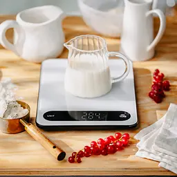 Ваги кухонні Adler AD 3177 white black електронні/ 10кг/ г; мл, унція/ USB type C/ автовимкнення - мініатюра 9