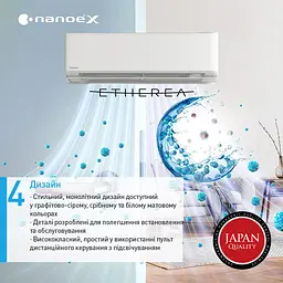 Кондиціонер Panasonic Etherea CS-Z25ZKEW/CU-Z25ZKE White - мініатюра 8