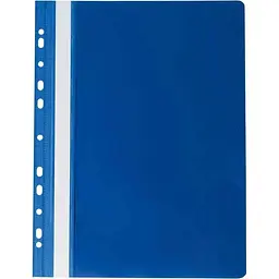 Папка BUROMAX -швидкозшивач A4 PROFESSIONAL 11отв. PVC т.-син.