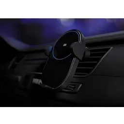 Автотримач з бездротовою зарядкою Xiaomi Mi Qi Car Wireless Charger 20w GDS4127GL - мініатюра 5