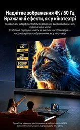 Док-станція USB-C UGREEN CM498 хаб 2 USB-A та 2 USB-C для даних до 5 Гбіт/с HDMI до 4K 60 Гц з режимами 2K 120 Гц та 1080p 144 Гц для HDMI потрібен відеовихід USB-C пристрою RJ45 Ethernet до 1000 Мбіт/с кардридер SD/microSD вхід живлення USB-C PD 3.0 до 100 Вт із заряджанням ноутбука до 85 Вт одночасне читання двох карт для Windows/macOS/Linux вбудований кабель 0,2 м темно-сірий (15375) - мініатюра 6