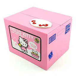 Інтерактивна скарбничка Hello Kitty Piggy Banк рожевий - мініатюра 3