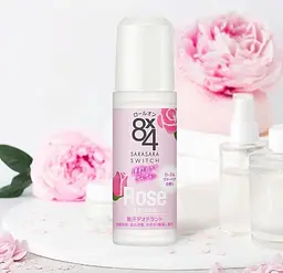 Роликовий дезодорант-антиперспірант KAO Biore 8x4 Deodorant Roll-On (троянда і вербена), 45 мл - мініатюра 2