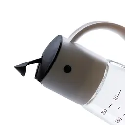 Пляшка для олії та оцту 300 мл з гравітаційною кришкою, чорний TS Kitchen HP16297B - мініатюра 5