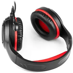 Навушники Real-El GDX-7590 Black/Red (EL124100050) - мініатюра 7