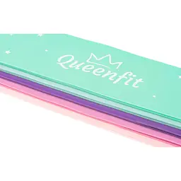 Набір резинок для фітнесу Queenfit 0,5-30кг Q-66436 - мініатюра 4