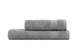 Рушник махровий Ardesto SuperSoft 50х90 см 100% бавовна сірий (ART2250SL)  - мініатюра 5