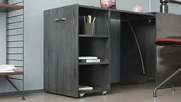 Стіл-тумба трансформер Смарт 1/2 Ferrum-decor 750x1450x600 ДСП Сосна Кембра 16 мм (FRD-105076) - мініатюра 7
