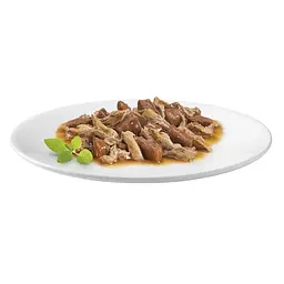 Вологий корм для котів Gourmet Gold кролик та печінка у підливі 85 г 12592085 - мініатюра 2