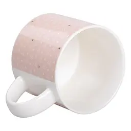 Чашка порцелянова 350 мл, рожевий Liling Rongxiang Ceramic RX-N240126P - мініатюра 13