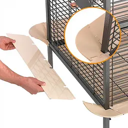 Клітка для птахів Ferplast EXPERT 100 р. 124.5 x 100 x h 156 cm - мініатюра 7