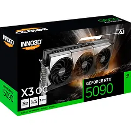 Відеокарта Inno3D GeForce RTX 5090 X3 OC [N50903-32D7X-17593928] UA [135587] - мініатюра 5