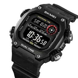Чоловічий наручний годинник 2126BKBK Black-Black Skmei acs0030251 - мініатюра 3