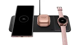Бездротовий зарядний пристрій Samsung EP-P6300 3 in 1 чорний (EP-P6300TBEGEEU) - мініатюра 8
