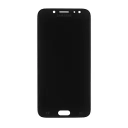 Дисплей для смартфона (телефону) Samsung Galaxy J7 (2017), SM-J730, black (У зборі з тачскріном) (без рамки) - мініатюра 2