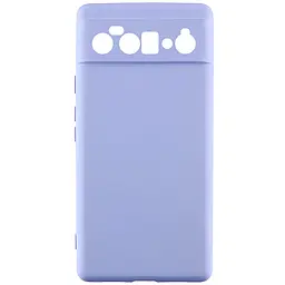 Чохол TPU GETMAN Liquid Silk Full Camera для Motorola Edge 60 Fusion Бузковий / Light purple