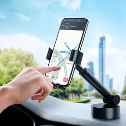 Автотримач Baseus Simplism Gravity Car Mount Holder (SUYL-JY01) [85332] - мініатюра 7
