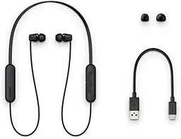 Навушники Sony WI-C200 Black (WIC200B.CE7) - мініатюра 4