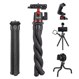 Штатив Ulanzi Vijim Octopus Tripod для Camera & Smartphones (Update) UV-1907 MT-11 Black - мініатюра 3