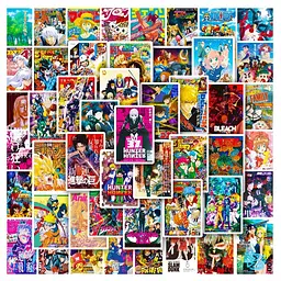Стікерпак GeekLand Manga Era: Legends and Heroes 250 штук - мініатюра 2