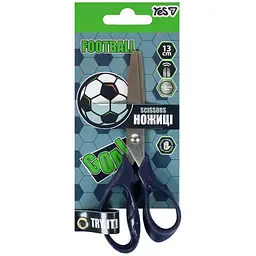 Ножиці дит. "Yes" №480485 Football 13см - мініатюра 1