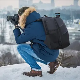 Рюкзак для фотоапарата Puluz PU5011 15.6" 43x30x19.5 см Чорний (IBF086B) - мініатюра 10