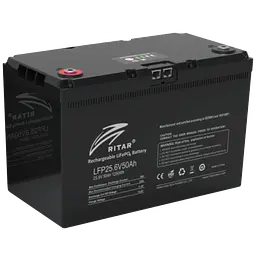 Акумулятор Ritar LiFePO4 25.6V 50Ah 1280Wh BMS25@8S bluetooth