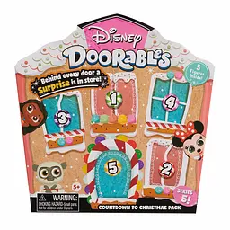 Ігровий набір Disney Doorables "Великий святковий будиночок" 44637, 5 фігурок - мініатюра 2