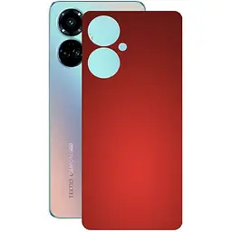 Защитная пленка StatusSKIN для Tecno Camon 19 Pro Корпус Винил красная матовая