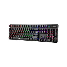 Клавіатура Xtrike ME GK-980 6 colors-LED Mechanical Red Switch USB Black (GK-980) - мініатюра 2