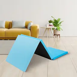 Мат гімнастичний складаний 4FIZJO 180 x 60 x 5 см 4FJ0570 Blue/Sky Blue (P-5907739319685) - мініатюра 4