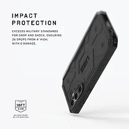 Оригінальний протиударний чохол UAG Pathfinder для Samsung Galaxy S23 FE (S711) Black 214410114040 - мініатюра 4